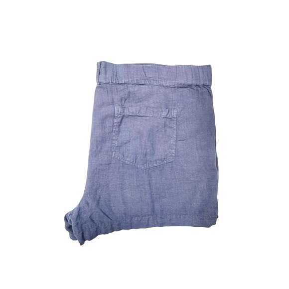 LOFT Women's Gray Linen Shorts - Size XL - Picture 4 of 6